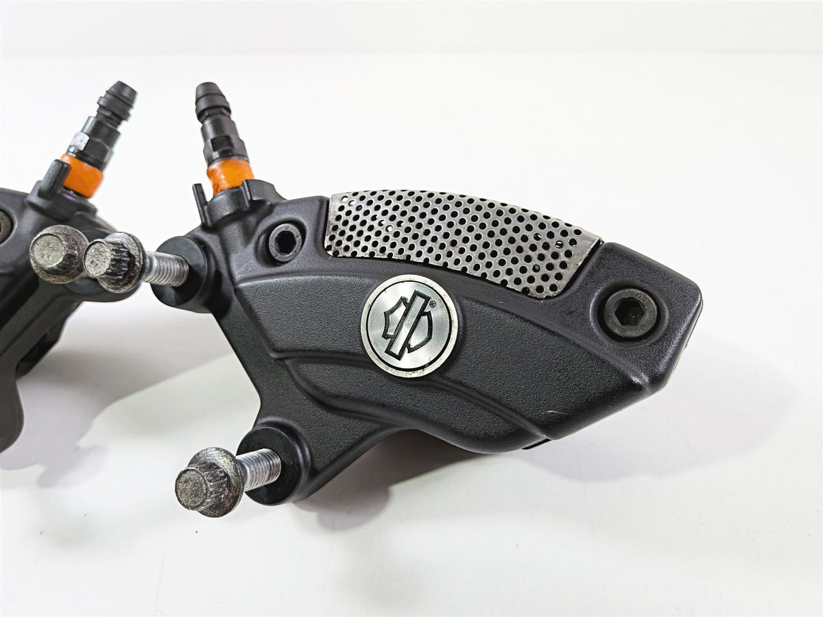 2016 Harley Touring FLHX Street Glide Brembo Front Brake Caliper Set 43027-08 {{ shop.shopifyCountryName }} - Mototech271