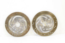Load image into Gallery viewer, 2002 Harley Touring FLHT Electra Glide Front Brake Disc Rotor Set 4.6mm 44136-00
