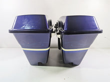 Load image into Gallery viewer, 2010 Harley Touring FLHXSE CVO Street Glide Saddlebag Set Candy Condor 92464-10

