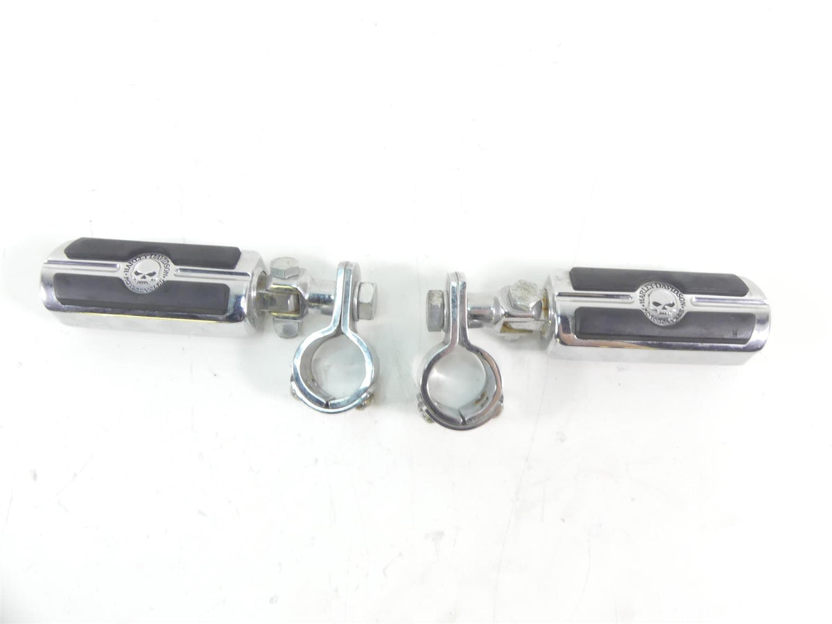 2007 Harley Touring FLHR SE CVO Road King Highway Foot Peg Footpeg Set 50500858 {{ shop.shopifyCountryName }} - Mototech271