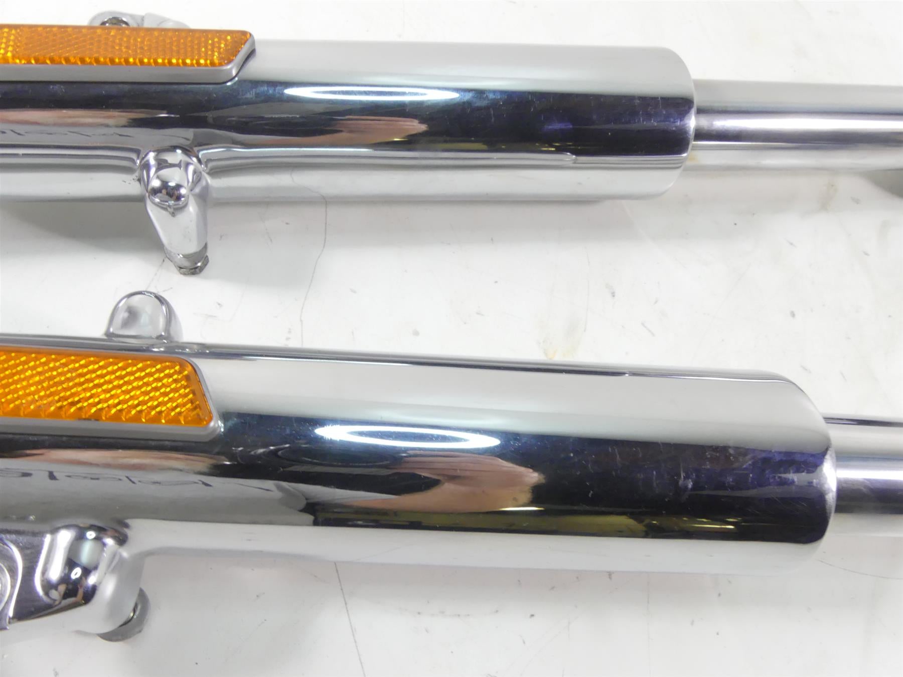 2007 Harley Touring FLHTCU SE CVO Electra Glide Front Fork Leg Set 41mm 46621-06 {{ shop.shopifyCountryName }} - Mototech271
