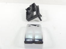 Load image into Gallery viewer, 2004 Harley FXDWGI Dyna Wide Glide Electric Tray Holder &amp; Chrome Cover 70367-04B | Mototech271

