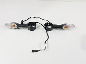 2022 Ducati Streetfighter V2 Front Blinker Turn Signals & Clamps Set 53010322A