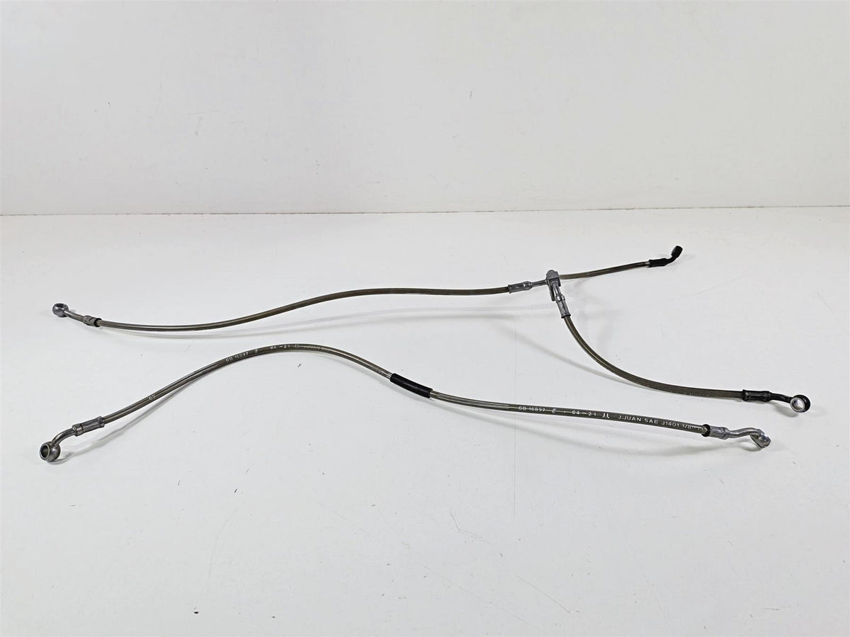 2021 BMW R1250GS K51 Adventure Front Abs Brake Line Hose Set - Low 34327717713-Mototech271
