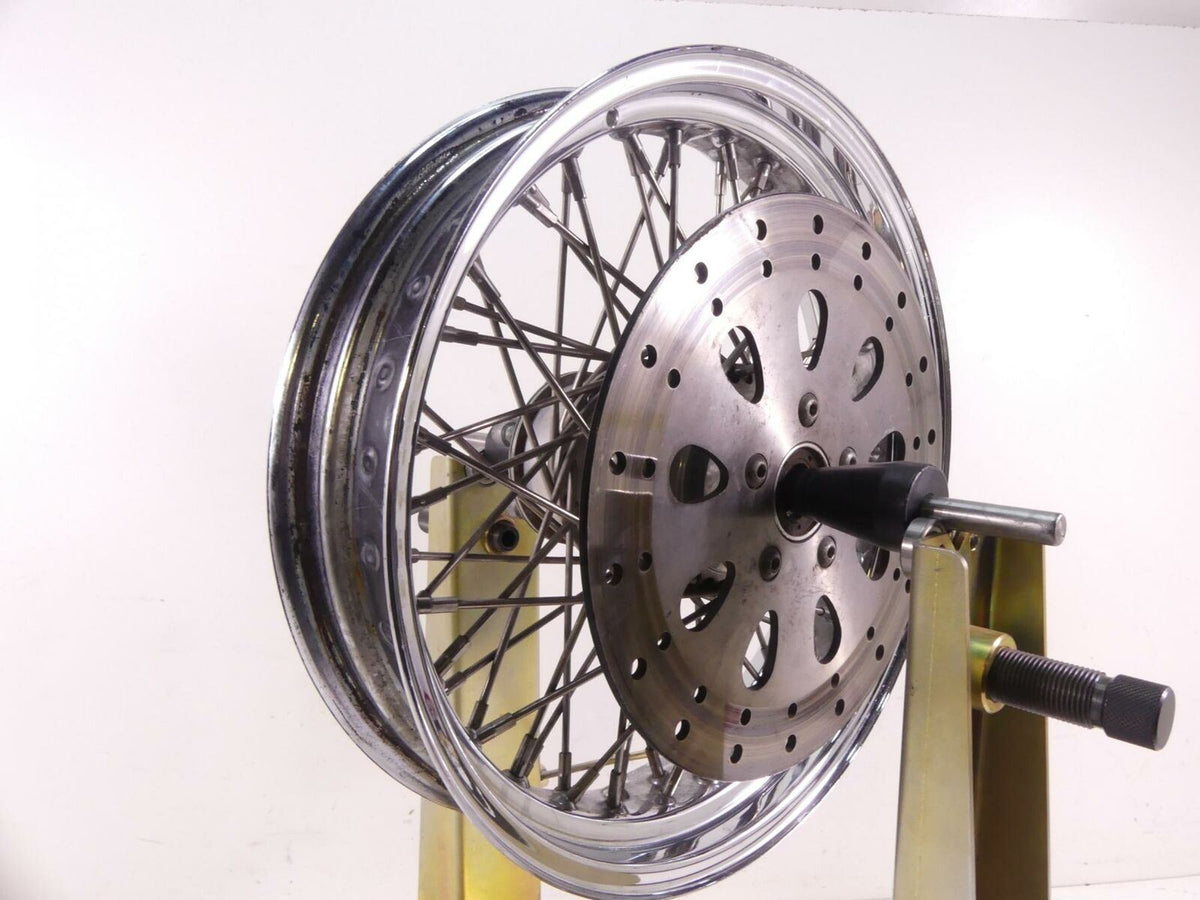 2003 Indian Spirit Springfield Rear Spoke Wheel Rim 16x3.5 & Brake Disc 21-970 {{ shop.shopifyCountryName }} - Mototech271