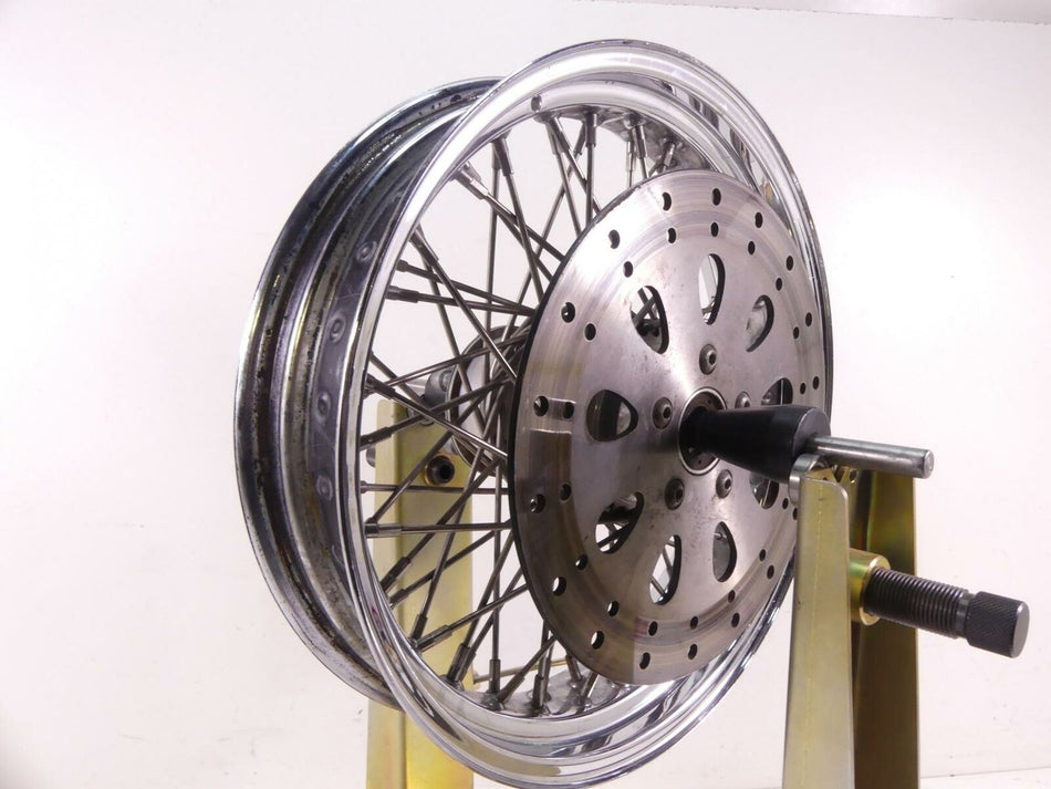 2003 Indian Spirit Springfield Rear Spoke Wheel Rim 16x3.5 & Brake Disc 21-970 {{ shop.shopifyCountryName }} - Mototech271