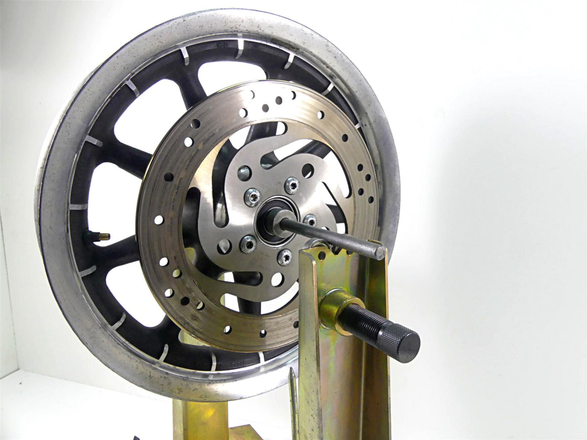 2003 Harley Touring FLHTCI E-Glide 100TH 16x3 9 Spoke Rear Wheel Rim 43402-00B {{ shop.shopifyCountryName }} - Mototech271