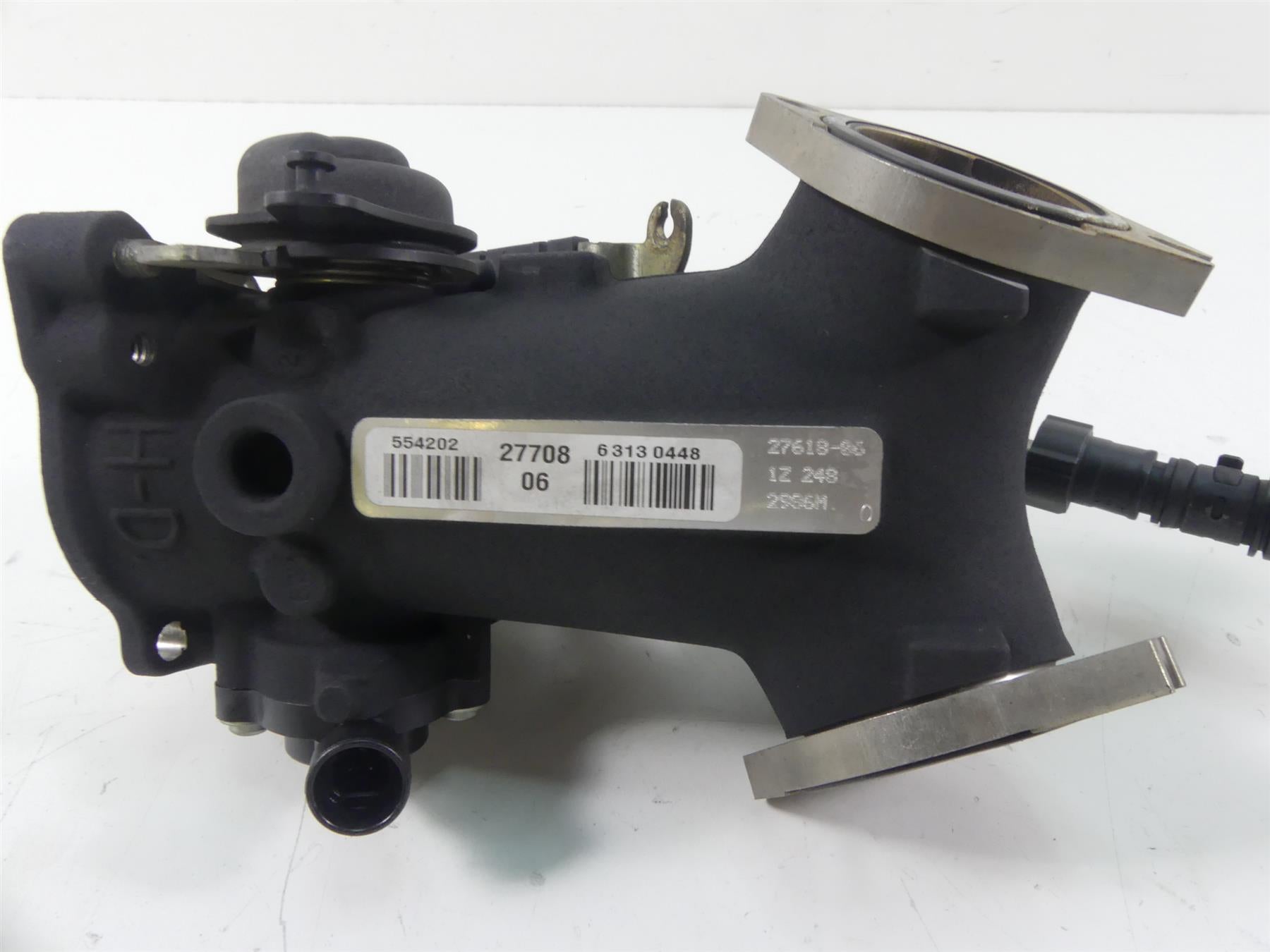 2007 Harley Touring FLHTCU SE CVO Electra Glide Throttle Body Bodies 27708-06B {{ shop.shopifyCountryName }} - Mototech271