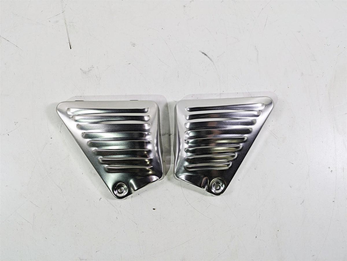 2006 Harley VRSCR Street V-Rod Silver Neck Cover fairing Set 66155-03 66156-03 {{ shop.shopifyCountryName }} - Mototech271