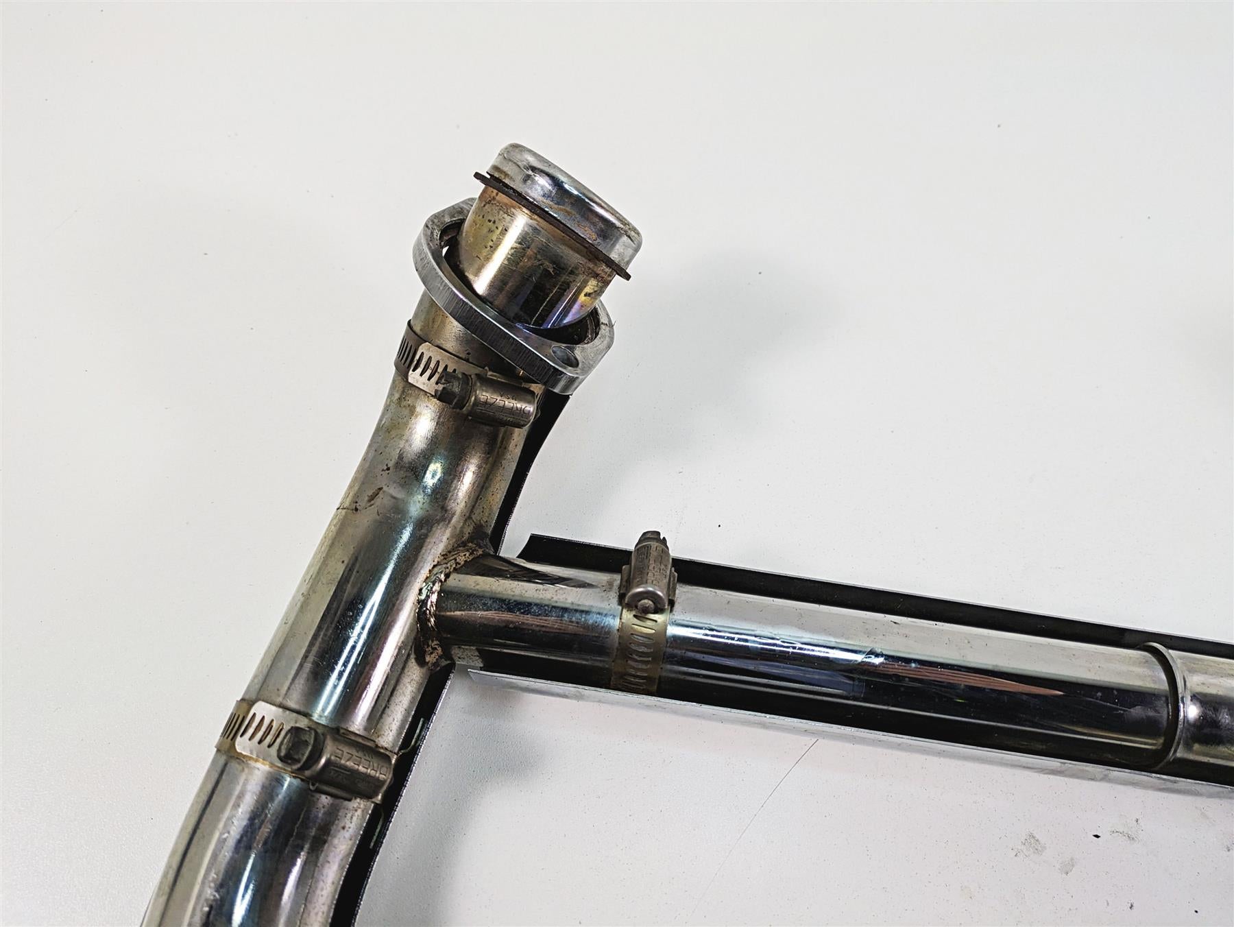 1986 Harley Sportster XLH 883 Oem Exhaust Header Manifold 65568-86 65569-86 {{ shop.shopifyCountryName }} - Mototech271