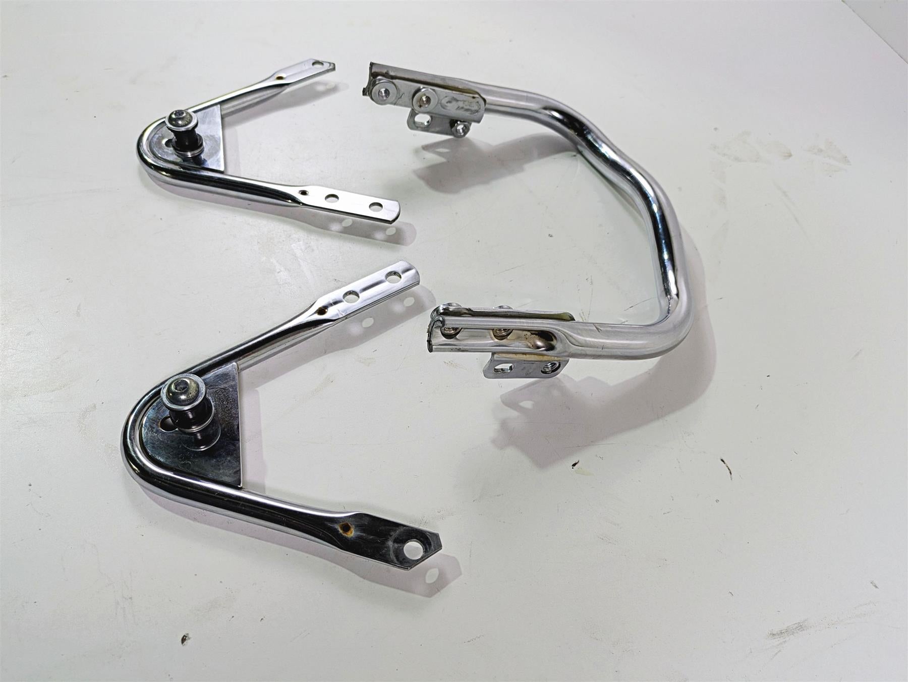2007 Harley Touring FLHRSE CVO Road King Rear Luggage Rack + Mounts 53956-07 {{ shop.shopifyCountryName }} - Mototech271