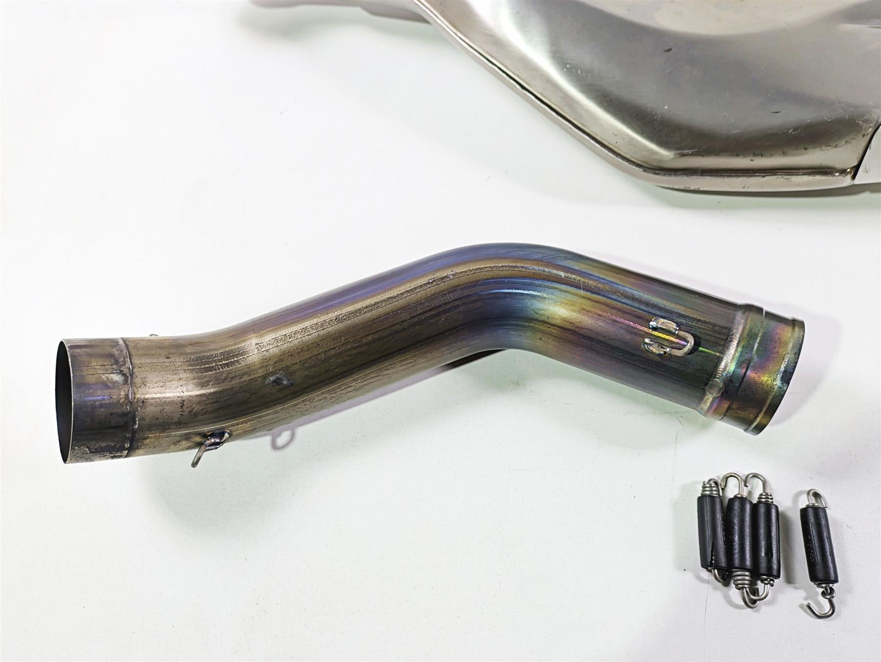 2012 Mv Agusta F4 RR Corse Inox Pipes RG4 Exhaust Muffler B3680 RRSC015 {{ shop.shopifyCountryName }} - Mototech271