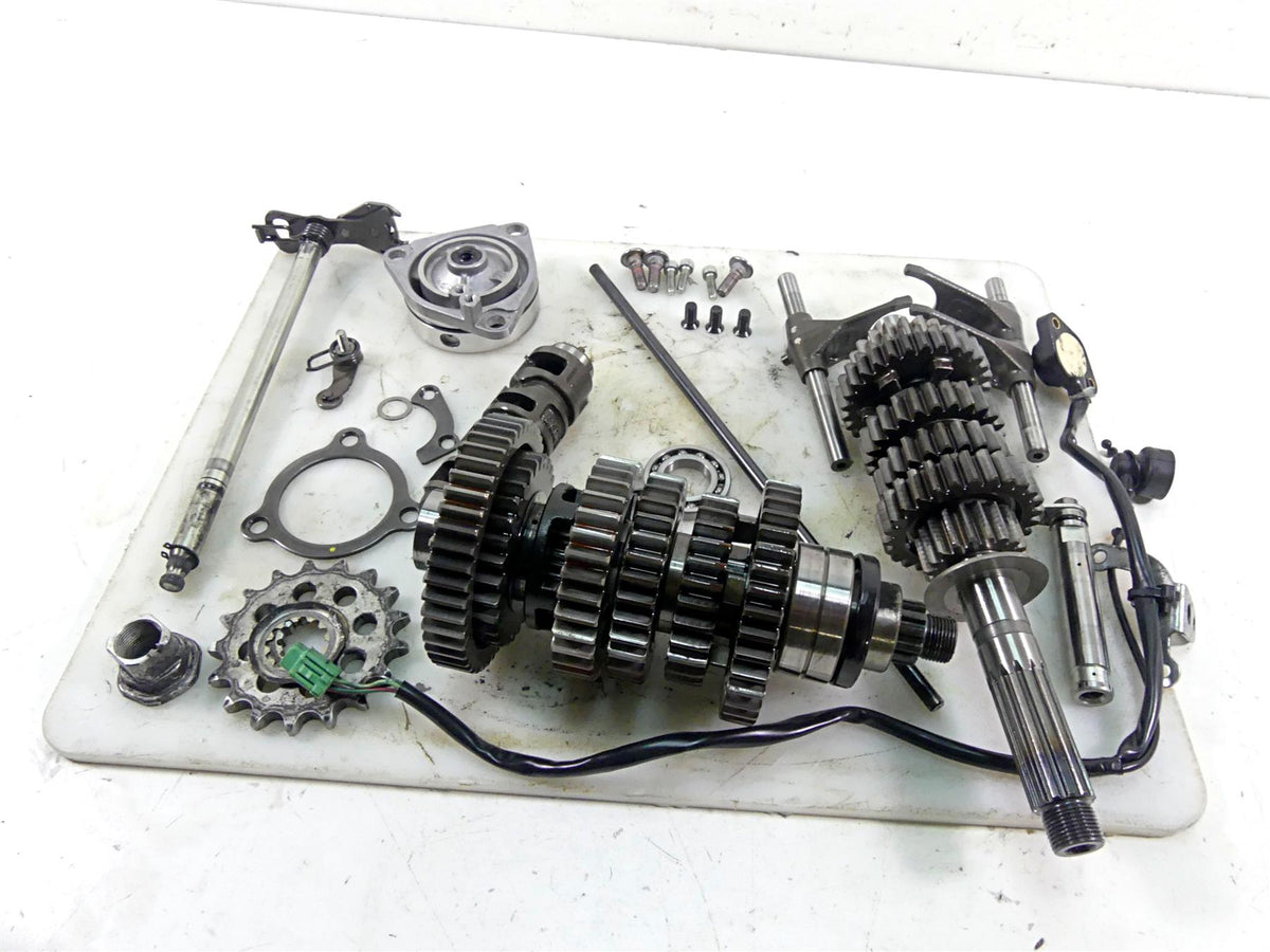 2012 Kawasaki ZX1400 ZX14R Ninja Transmission Gears Shaft Drum Set 13128-0677 {{ shop.shopifyCountryName }} - Mototech271
