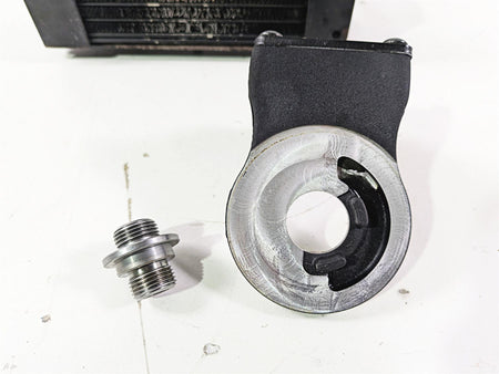 2008 Harley Touring FLHTP Electra Glide Oil Cooler & Flange Set 63083-11A {{ shop.shopifyCountryName }} - Mototech271