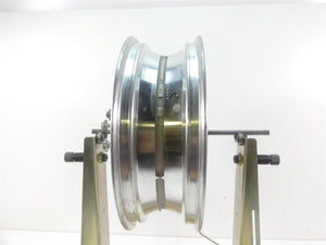 2009 Harley FXDF Dyna Fat Bob Straight 16x5 Slotted Rear Wheel Rim 40900179 | Mototech271
