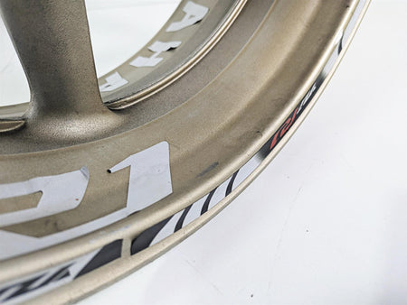 2014 Yamaha YZFR1 R1 RN22 Rear Wheel Rim 17x6 .3mm Runout -Small Dent 5VY-25338 {{ shop.shopifyCountryName }} - Mototech271
