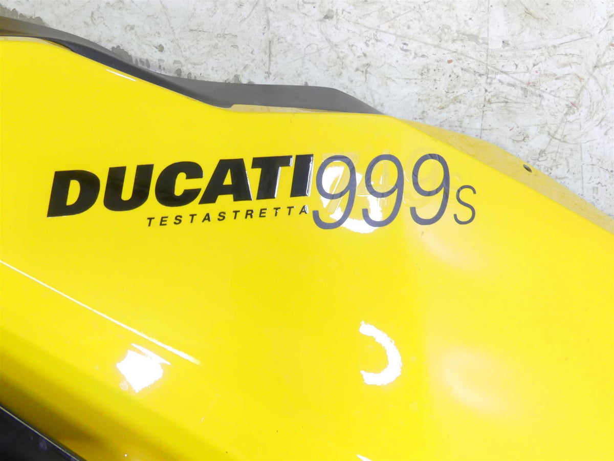 2004 Ducati 999 SBK Aftermarket Yellow Nose Tail Side Fairing Cover Cowl Set Kit {{ shop.shopifyCountryName }} - Mototech271