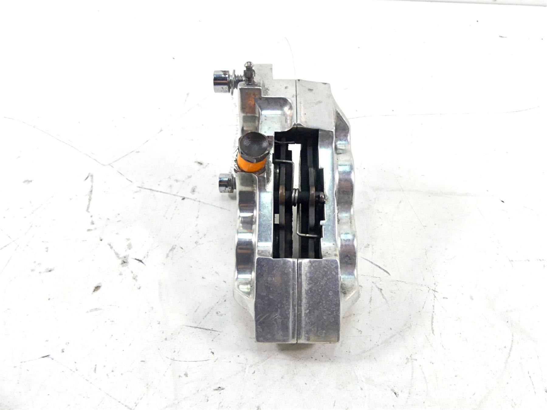 2009 Big Dog K9 Performance Machine Polished Front Brake Caliper 182-000001-02 {{ shop.shopifyCountryName }} - Mototech271