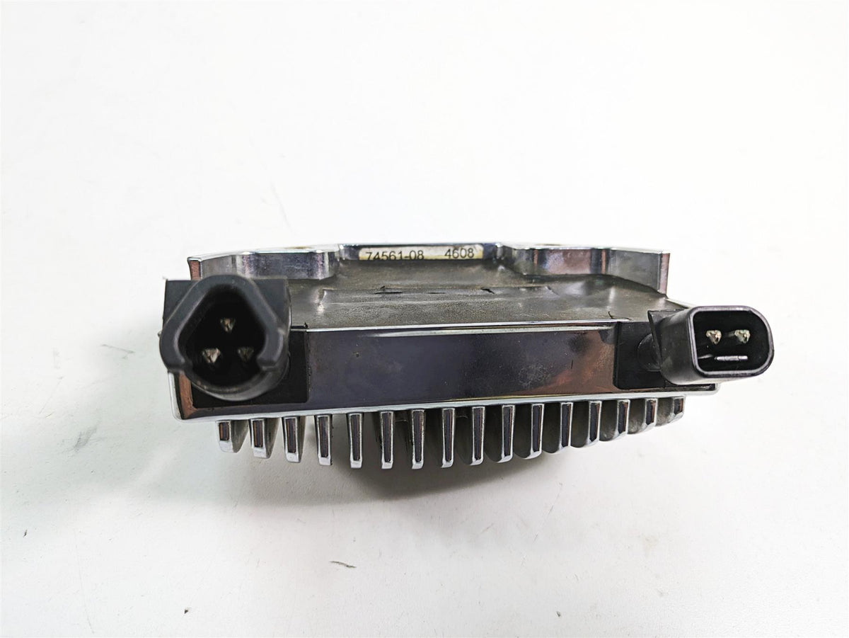 2009 Harley Dyna FXDFSE CVO Fat Bob Chrome Rectifier Voltage Regulator 74561-08A {{ shop.shopifyCountryName }} - Mototech271
