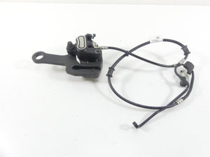 2020 Harley Softail FXBB Street Bob Rear Brake Caliper + Line & Bracket 41300192