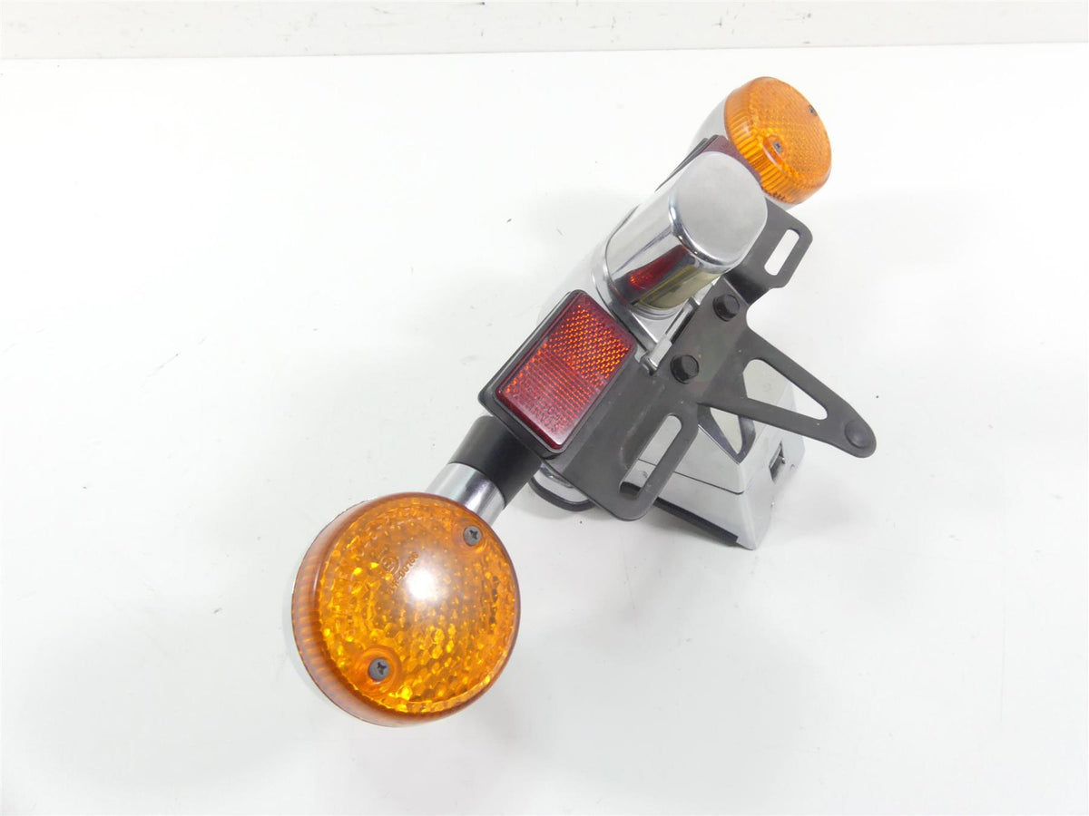1998 Honda Shadow VT1100T Rear Blinker Turn Signal + Plate Holder 80121-MZ0-700 {{ shop.shopifyCountryName }} - Mototech271