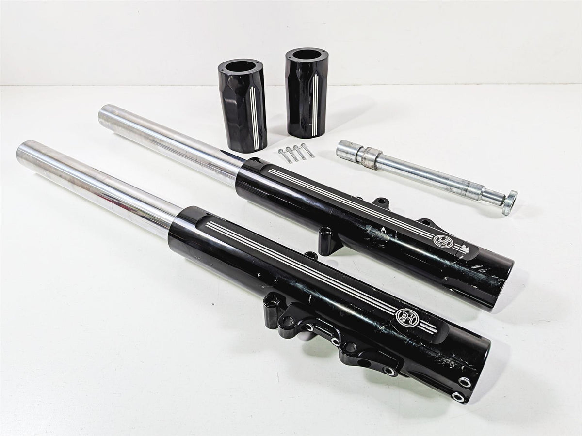 2017 Harley Touring FLHXS Street Glide Performance Machine Front Fork & Cover Set {{ shop.shopifyCountryName }} - Mototech271