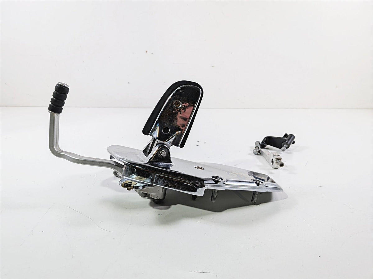 2002 BMW K1200LT 89V3 Left Chrome Footpeg Set & Shifter 46717682133 {{ shop.shopifyCountryName }} - Mototech271