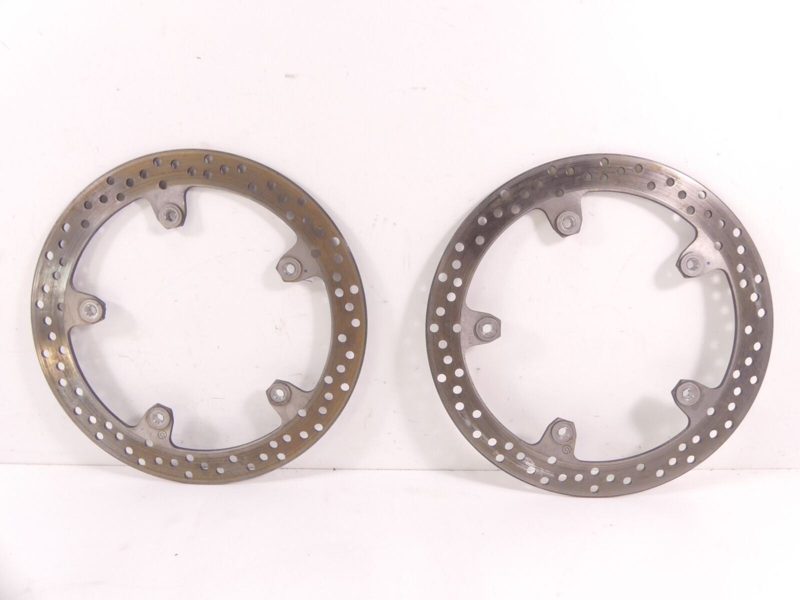 2016 BMW R1200RS K54 Front Brembo Brake Disc Rotor 320mm Set 34118526575 {{ shop.shopifyCountryName }} - Mototech271
