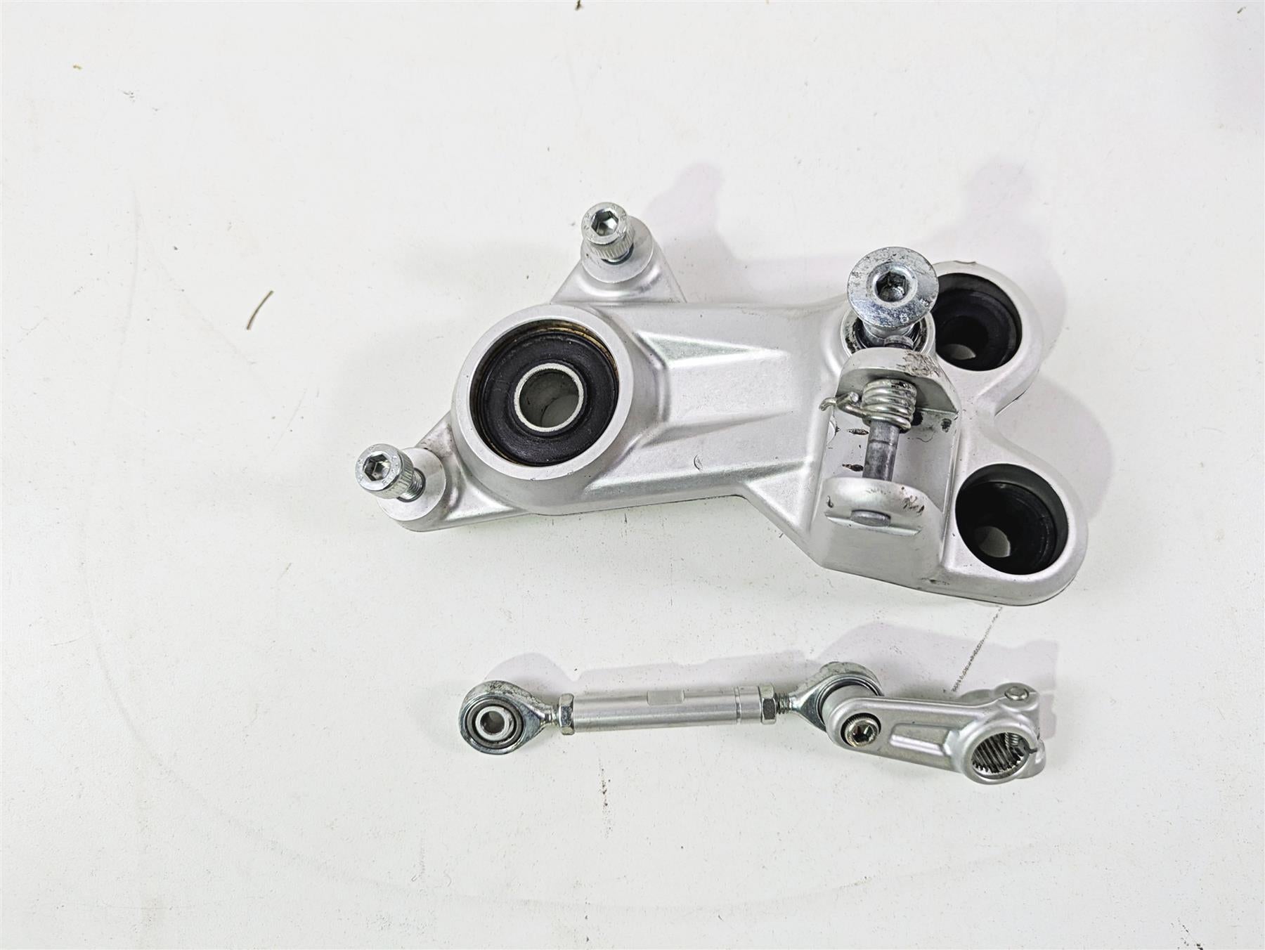 2022 Ducati Hypermotard 950 Left Footpeg Mount & Shifter linkage 82413571A
