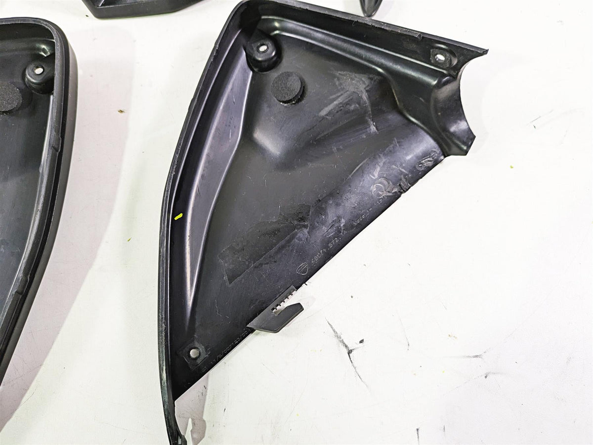 2013 Ducati Hyperstrada 821 Black Molded Infill Ignition Cover Fairing Set {{ shop.shopifyCountryName }} - Mototech271