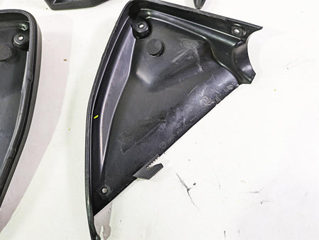 2013 Ducati Hyperstrada 821 Black Molded Infill Ignition Cover Fairing Set {{ shop.shopifyCountryName }} - Mototech271