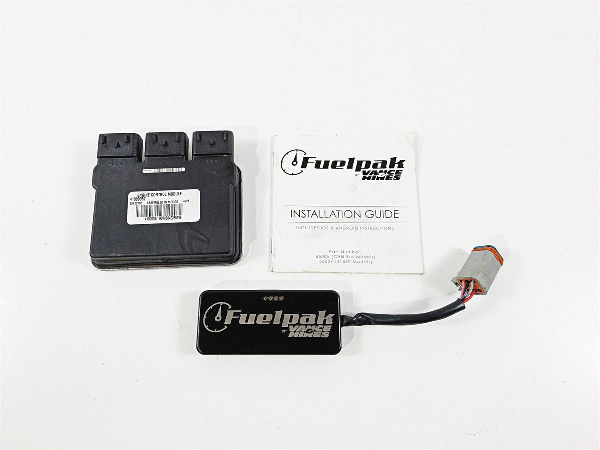 2014 Harley Touring FLHTK Electra Glide Cdi Ecu Ecm Engine Control Module & Vance Hines FP3 Fuelpak 41000057-Mototech271