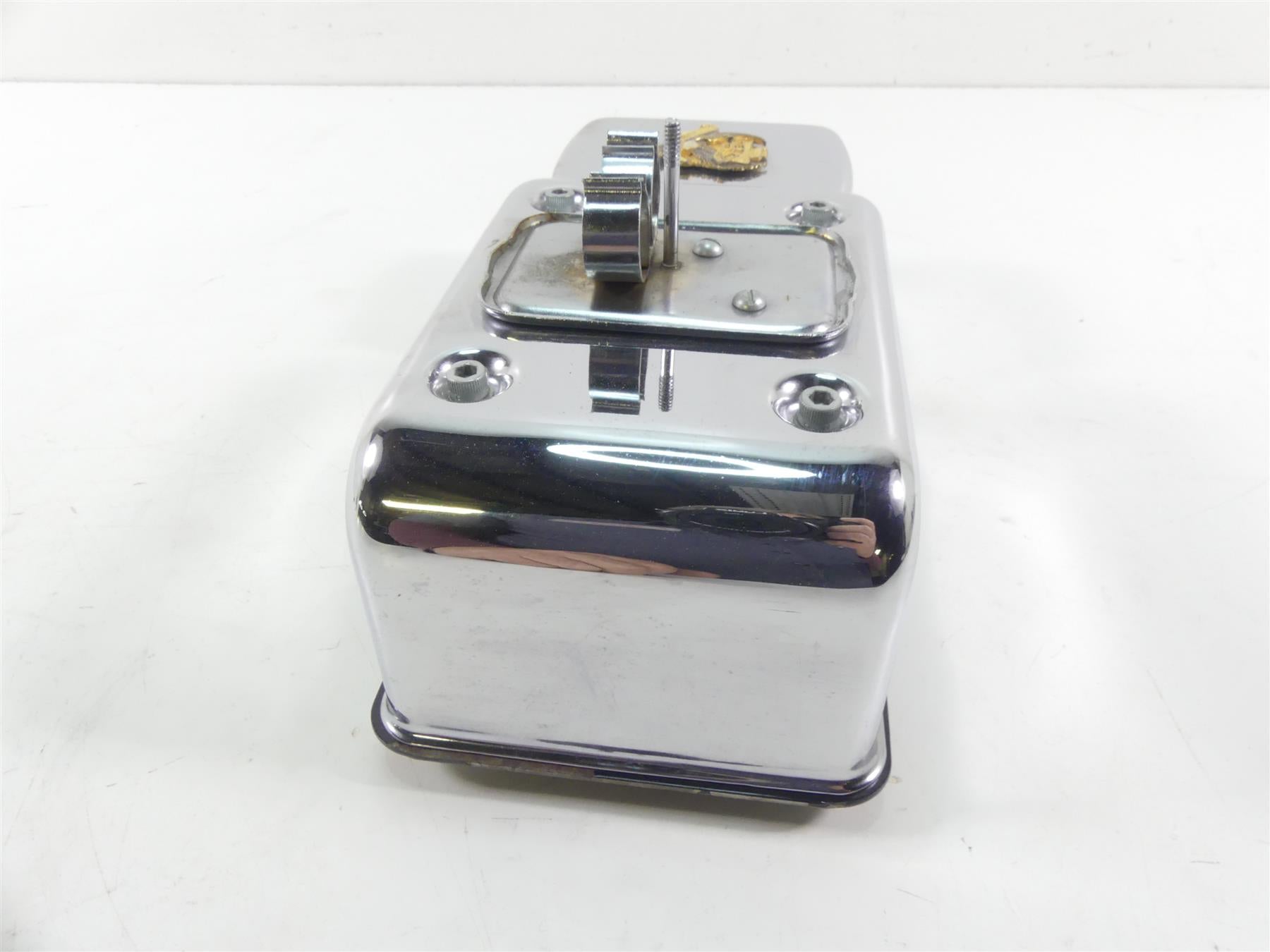 1993 Harley Dyna FXDL Low Rider Electrical Box Live Ride Chrome Cover 66333-90 {{ shop.shopifyCountryName }} - Mototech271