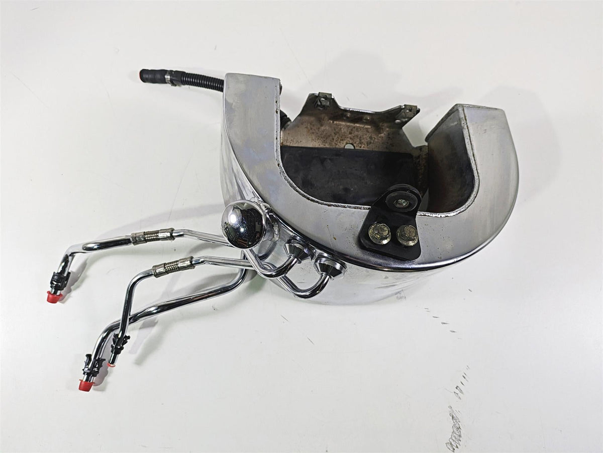 2003 Harley FLSTC Softail Heritage 100th Oil Tank Reservoir & Lines 62498-01A {{ shop.shopifyCountryName }} - Mototech271