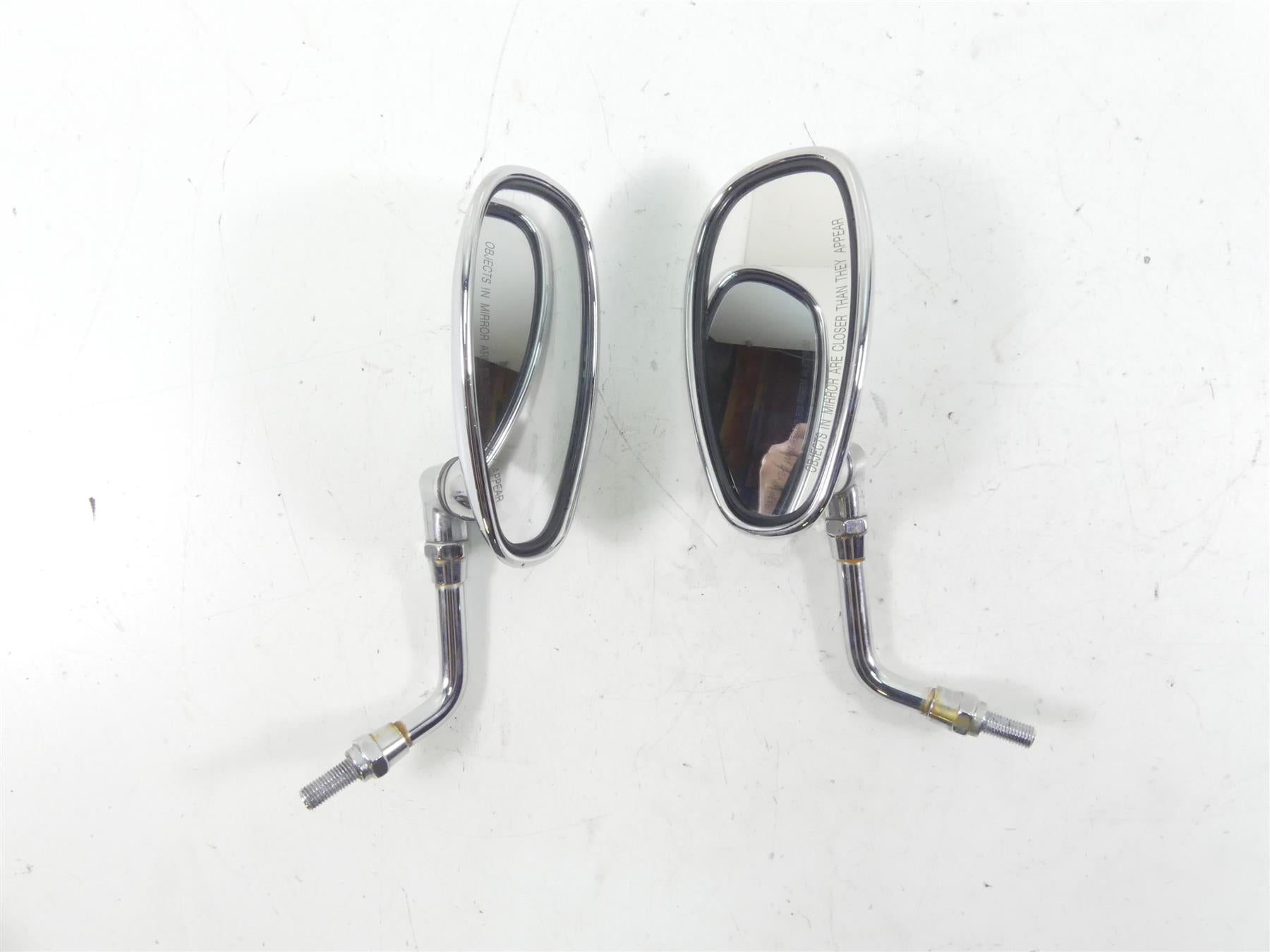 2013 Victory Cross Country Chrome Left Right Rear View Mirrors 2633690 2633691 {{ shop.shopifyCountryName }} - Mototech271