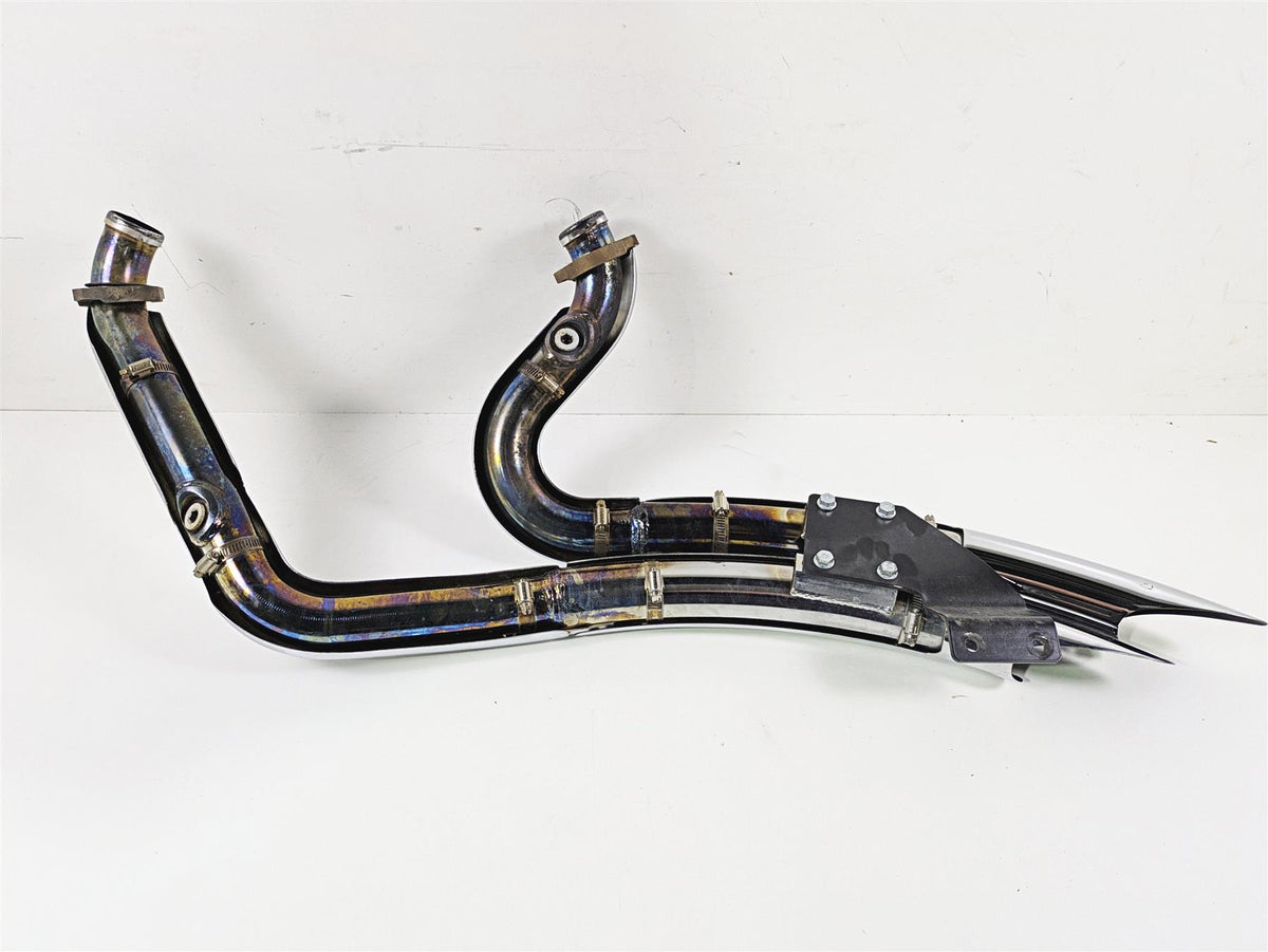 2004 Harley Softail FXSTDI Deuce Vance Hines Big Radius Exhaust System 26079 {{ shop.shopifyCountryName }} - Mototech271