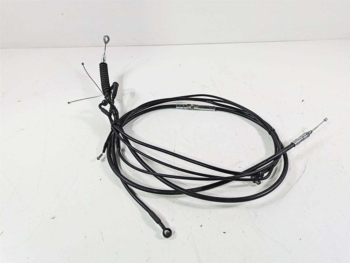 2008 Harley FLSTSB Cross Bones Long Cable Line Set for 17" Handlebars {{ shop.shopifyCountryName }} - Mototech271