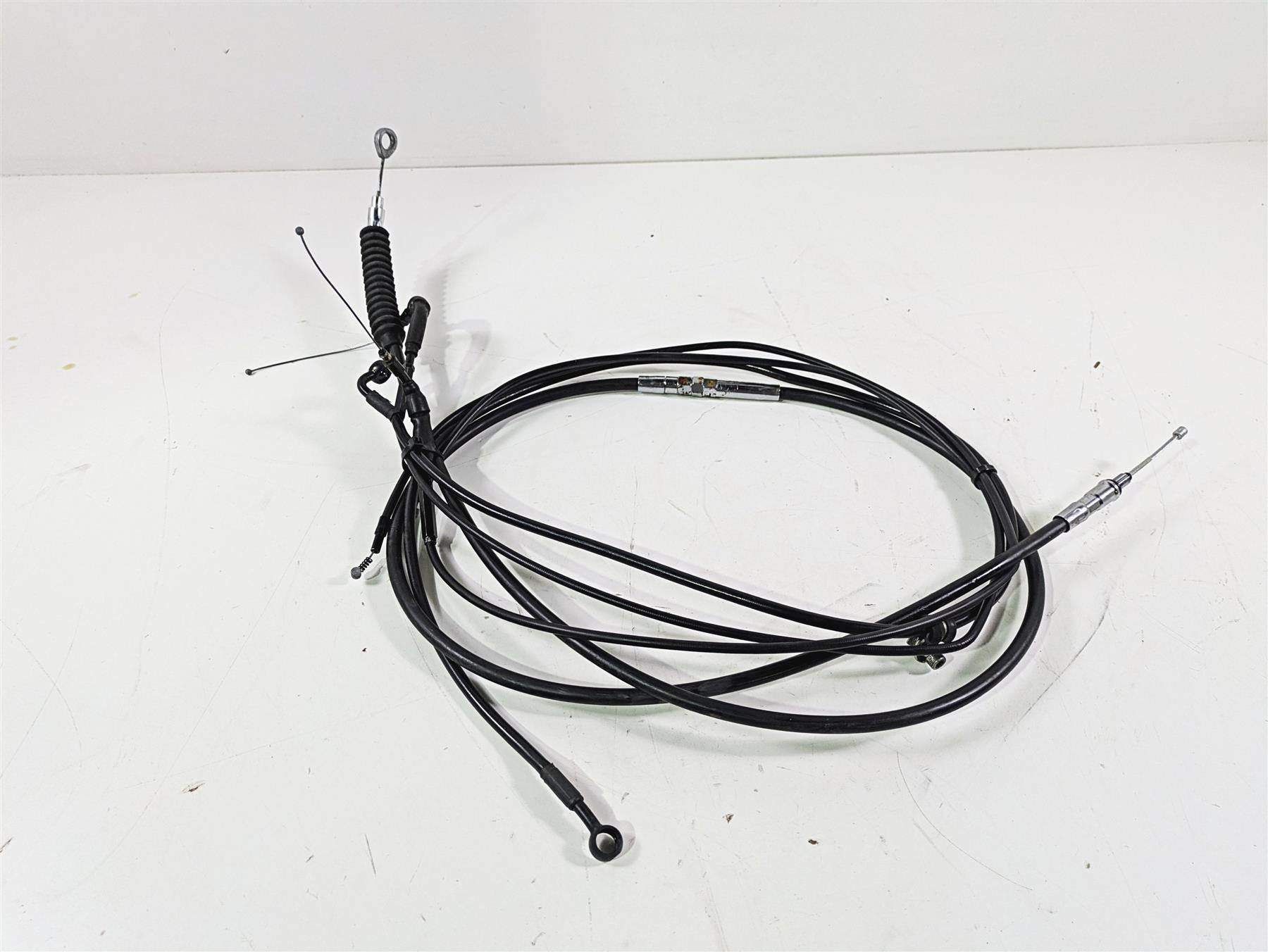 2008 Harley FLSTSB Cross Bones Long Cable Line Set for 17" Handlebars {{ shop.shopifyCountryName }} - Mototech271