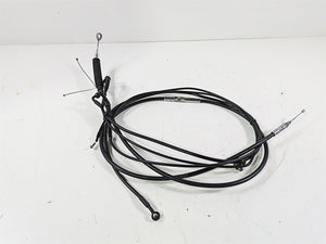 2008 Harley FLSTSB Cross Bones Long Cable Line Set for 17" Handlebars | Mototech271