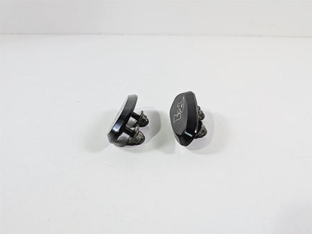 2008 Yamaha YZF R1 RN19 Aftermarket Black Mirror Delete Caps {{ shop.shopifyCountryName }} - Mototech271
