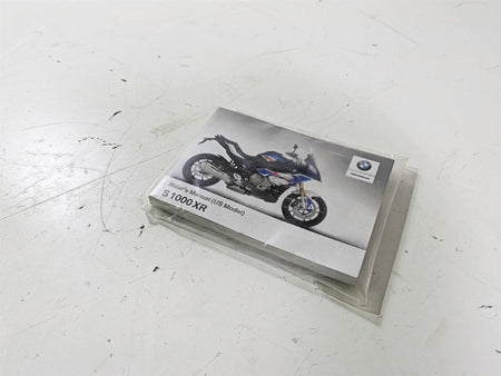 2019 BMW S1000XR K49 Owners Manual Booklet 01409467217 {{ shop.shopifyCountryName }} - Mototech271