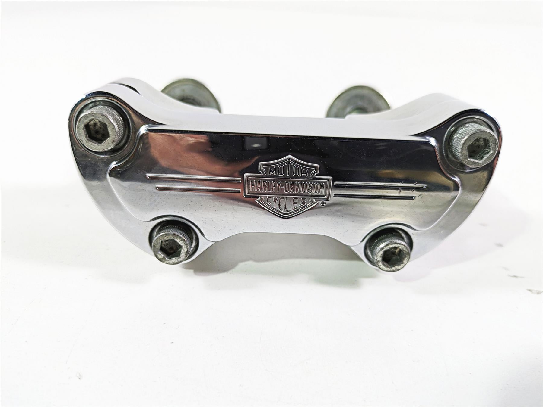 2008 Harley FLSTC Softail Heritage Handlebar Riser Holder Set 56567-86B {{ shop.shopifyCountryName }} - Mototech271