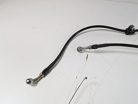 2015 Harley FXDL Dyna Low Rider Tall Bars Throttle Cable & Brake Line {{ shop.shopifyCountryName }} - Mototech271