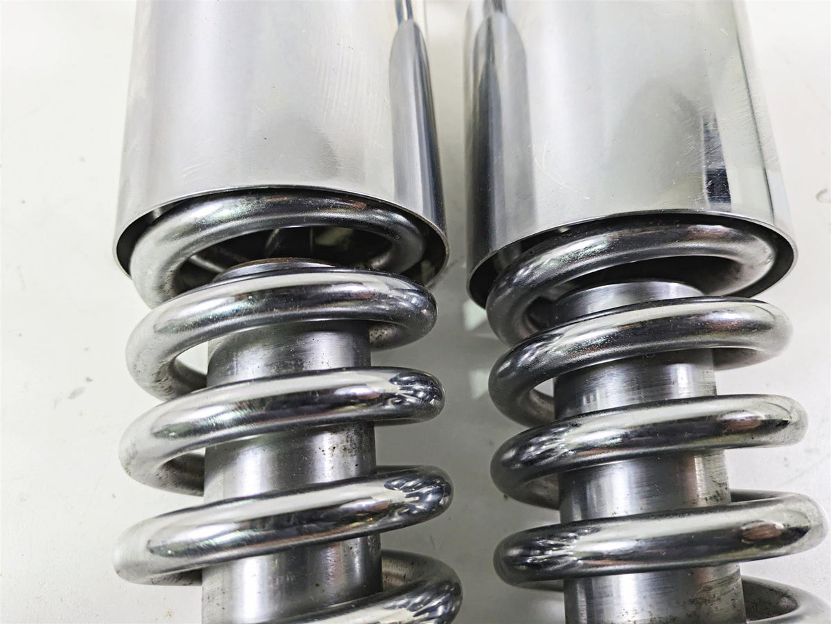 2006 Triumph Rocket 3 Rear Chrome Shock Damper Set T2055401 {{ shop.shopifyCountryName }} - Mototech271