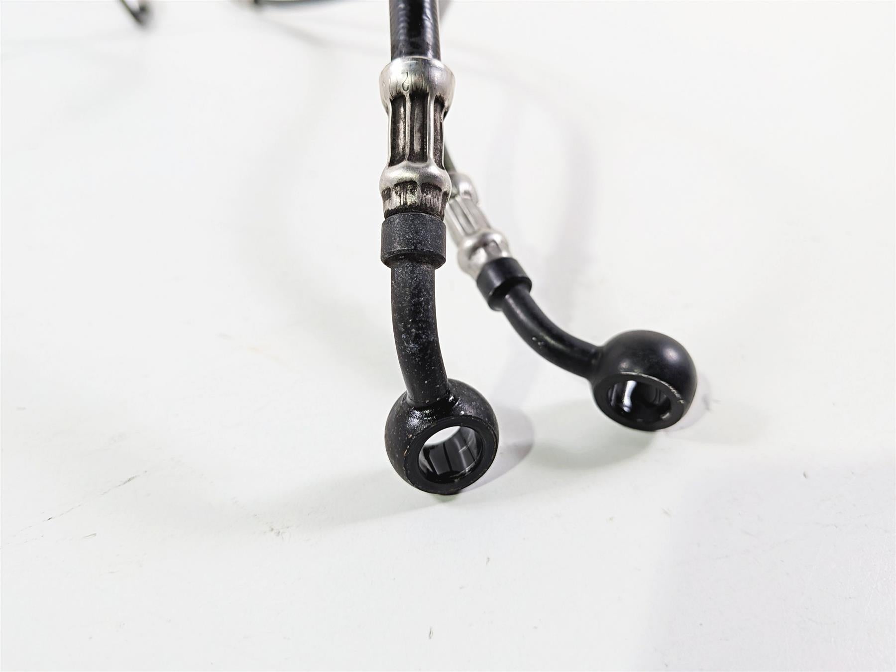 2013 Harley VRSCDX Night Rod Special Front Abs Brake Line Hose Set 41800135-Mototech271