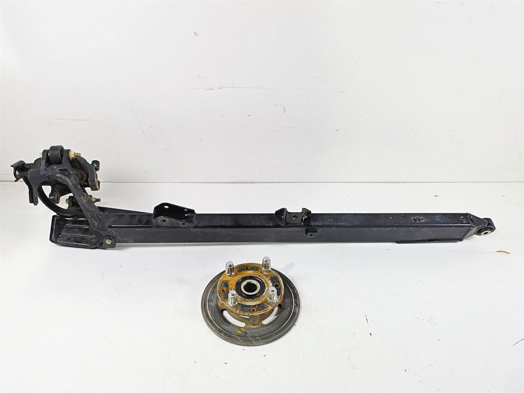 2022 CFMoto Zforce 950 Sport Rear Left Trailing Arm & Knuckle 5BYA-060110