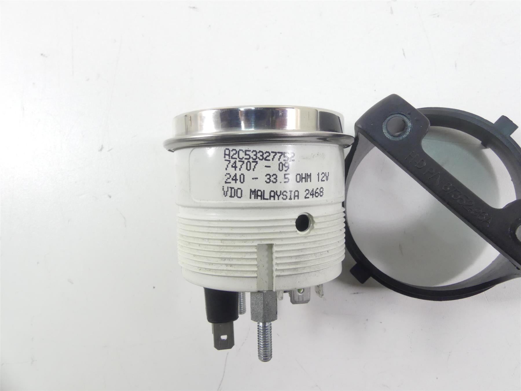 2009 Harley FLHTCU SE4 CVO E-Glide Oil Pressure Gauge Instrument 74707-09 {{ shop.shopifyCountryName }} - Mototech271