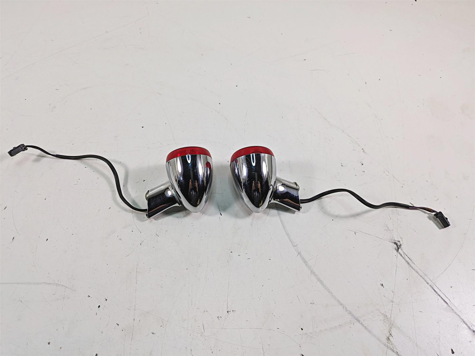 2006 Harley Softail FXSTSI Springer Rear Blinker Turn Signal Set 68977 ...