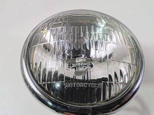 2008 Ultima Motorcycles Fat Bastard Round Chrome Headlight & Mount
