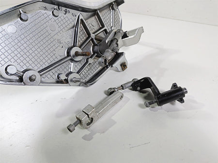 2002 BMW K1200LT 89V3 Left Chrome Footpeg Set & Shifter 46717682133 {{ shop.shopifyCountryName }} - Mototech271